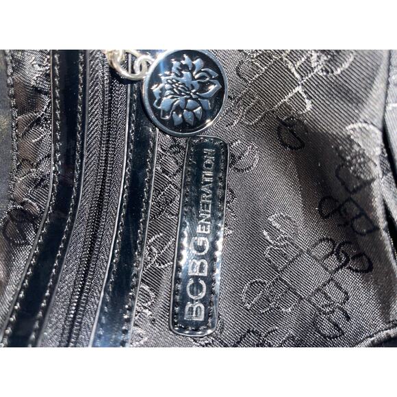 BCBGENERATION Black Quilted Chain Shoulder Strap Women's Handbag Bag - Picture 10 of 12